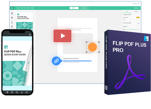 tir boîte de Flip PDF Pro pour Mac