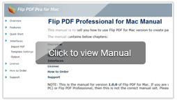 manuel html pour flip book maker
