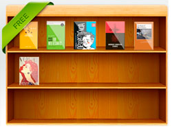 flip ebook bookcase